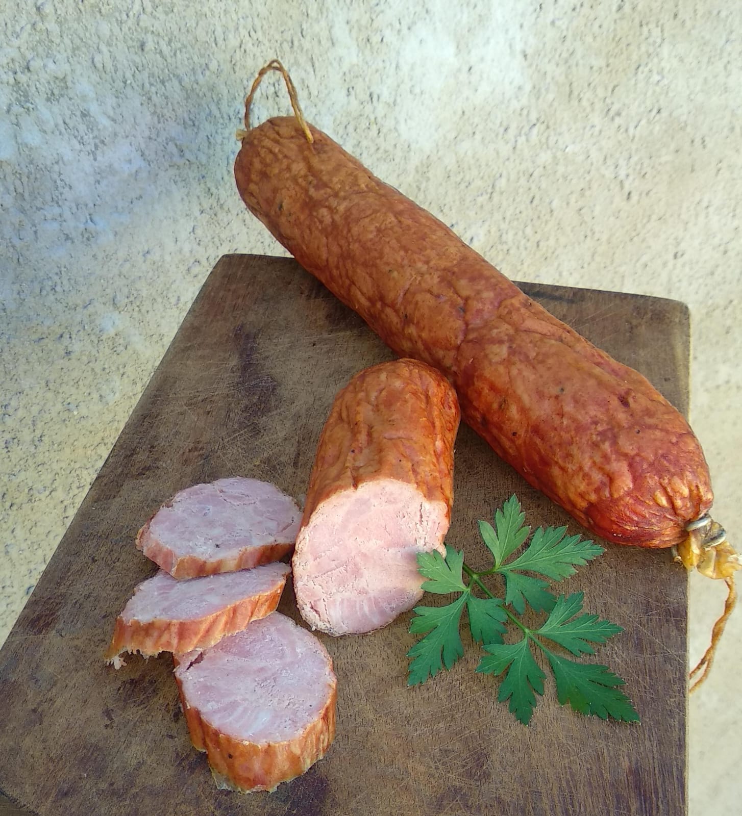 Salchicon tipo Cracoviailano